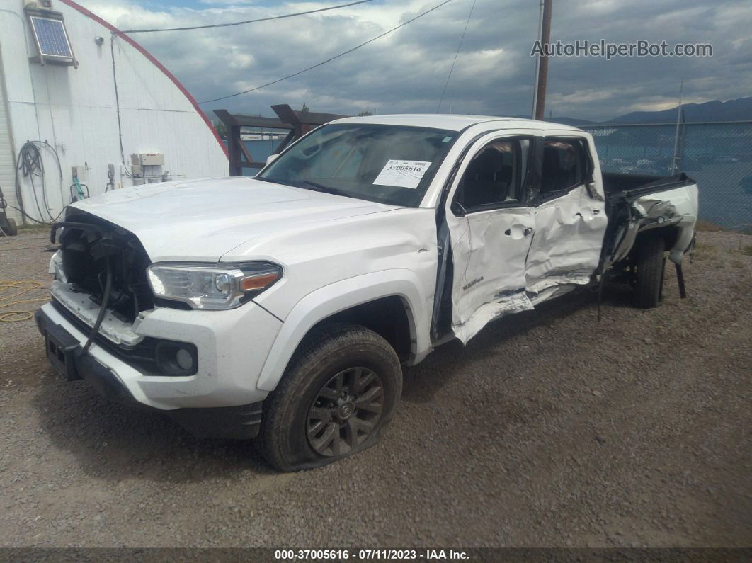 2021 Toyota Tacoma 4wd Sr5/trd Sport Белый vin: 3TYDZ5BN8MT004558