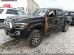 2021 Toyota Tacoma Limited Black vin: 3TYGZ5AN7MT009314