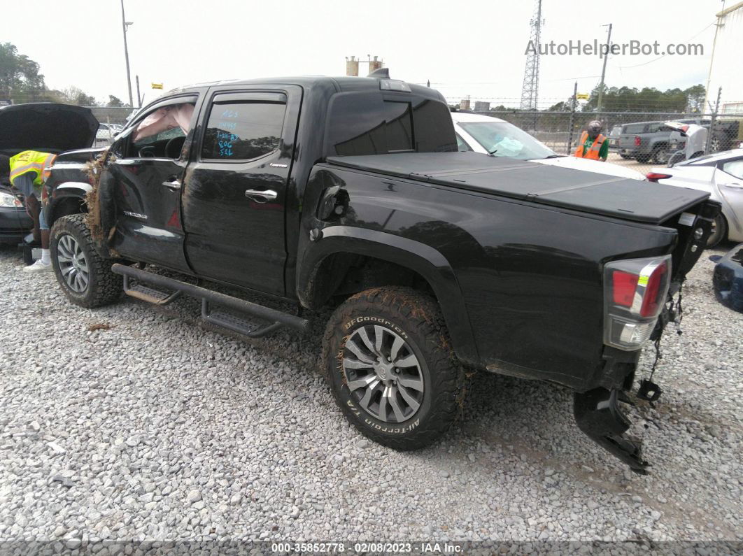 2021 Toyota Tacoma Limited Black vin: 3TYGZ5AN7MT009314