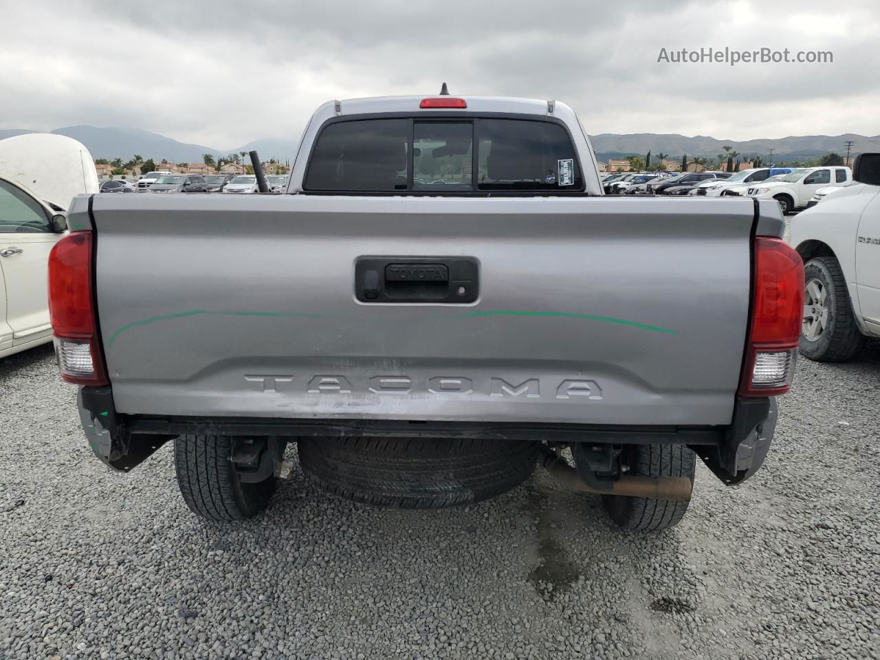 2020 Toyota Tacoma Access Cab Gray vin: 3TYRX5GN0LT000359