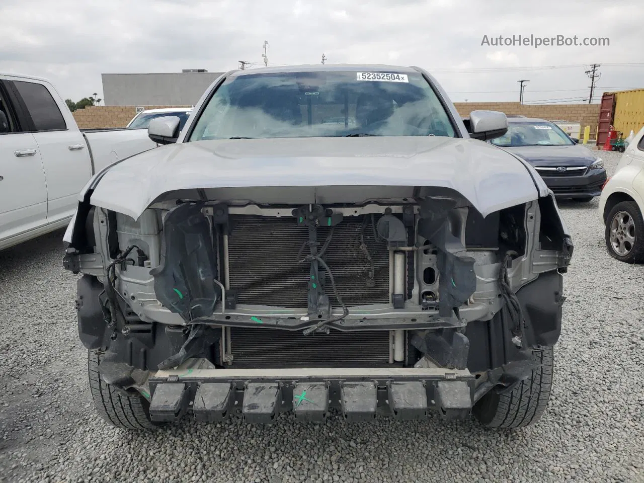 2020 Toyota Tacoma Access Cab Серый vin: 3TYRX5GN0LT000359