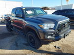 2020 Toyota Tacoma Sr Gray vin: 3TYRX5GN1LT005506