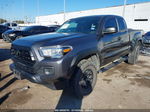 2020 Toyota Tacoma Sr Gray vin: 3TYRX5GN1LT005506