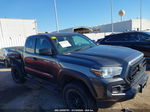 2020 Toyota Tacoma Sr Gray vin: 3TYRX5GN1LT005506