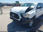 2021 Toyota Tacoma Sr White vin: 3TYRX5GN2MT008514