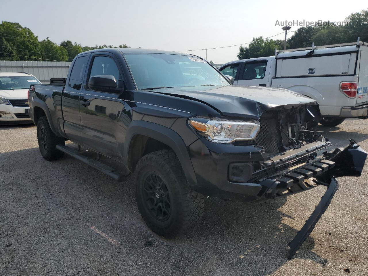 2021 Toyota Tacoma Access Cab Черный vin: 3TYRX5GN2MT009730