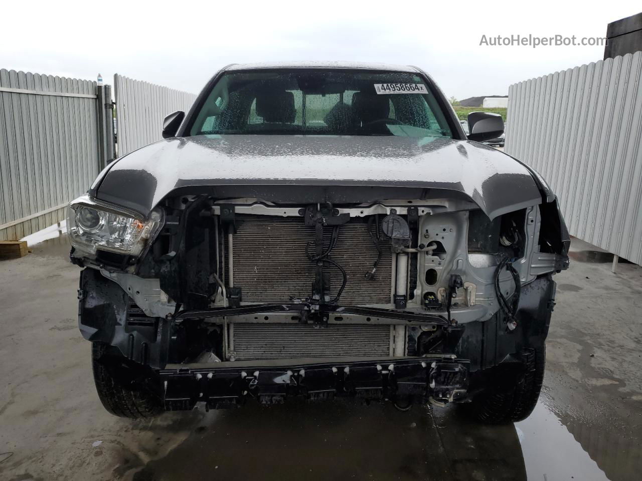 2021 Toyota Tacoma Access Cab Серебряный vin: 3TYRX5GN2MT029511