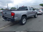 2020 Toyota Tacoma Sr Silver vin: 3TYRX5GN3LT002638