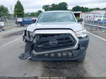 2020 Toyota Tacoma Sr Silver vin: 3TYRX5GN3LT002638