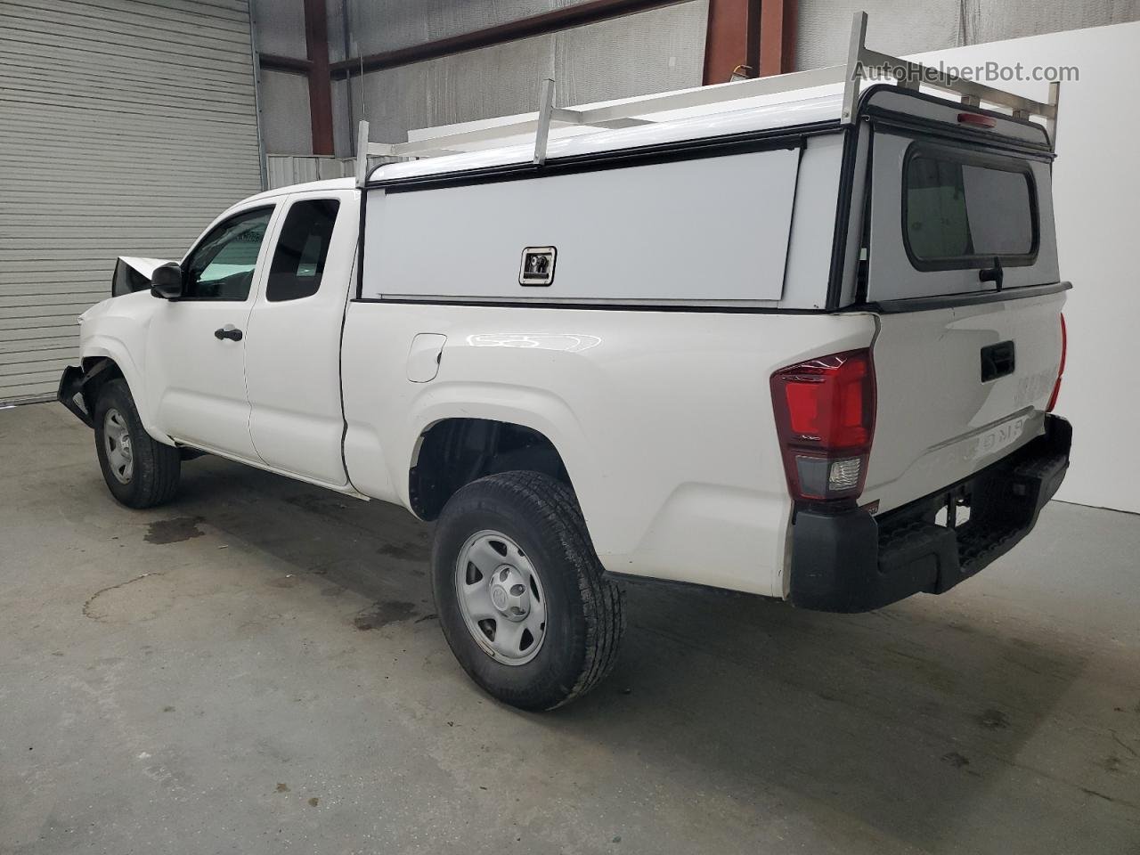 2021 Toyota Tacoma Access Cab White vin: 3TYRX5GN3MT015455