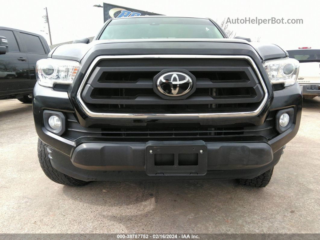 2021 Toyota Tacoma Sr5 Черный vin: 3TYRX5GN6MT007625