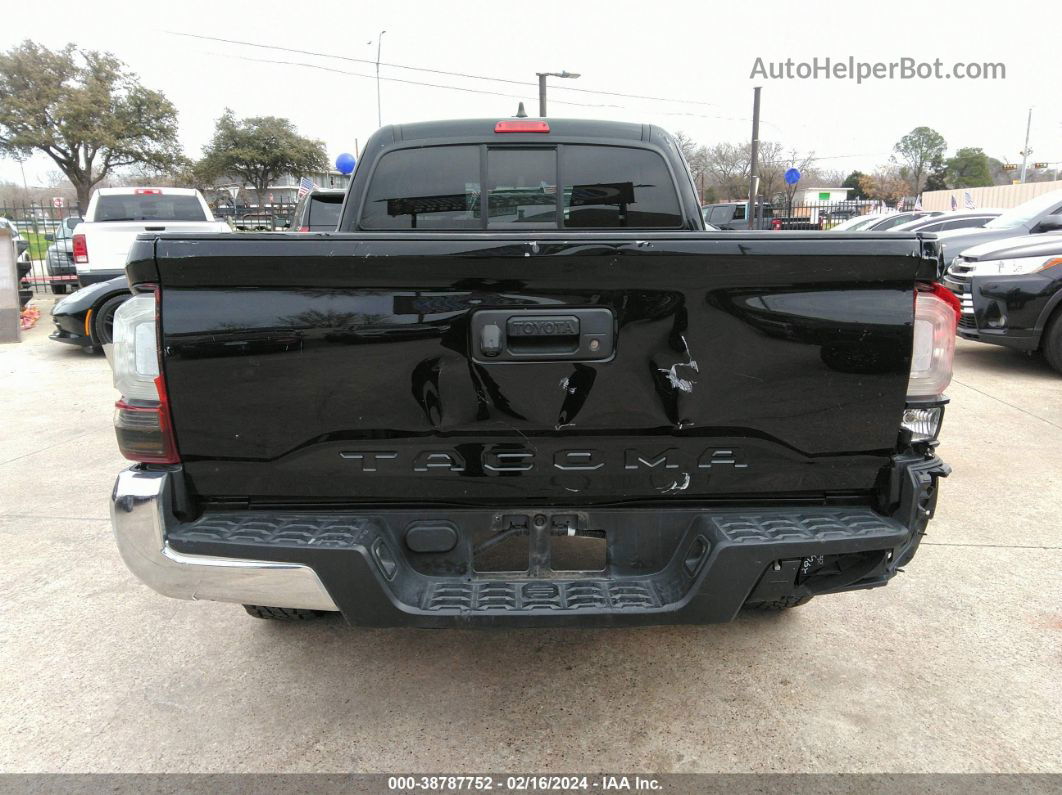 2021 Toyota Tacoma Sr5 Черный vin: 3TYRX5GN6MT007625