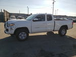 2021 Toyota Tacoma Access Cab White vin: 3TYRX5GN6MT008192