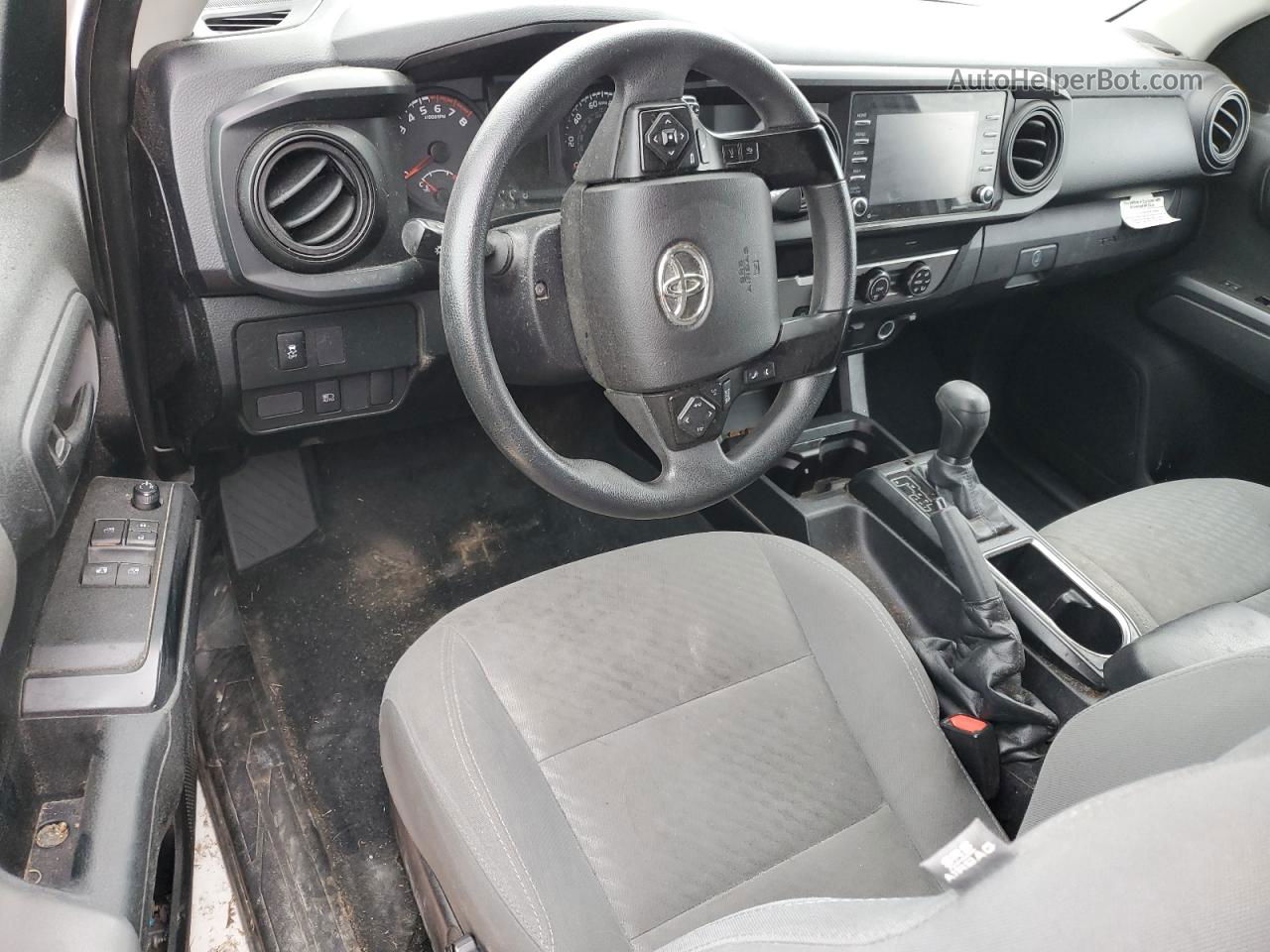 2021 Toyota Tacoma Access Cab Белый vin: 3TYRX5GN6MT011271