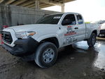 2021 Toyota Tacoma Access Cab White vin: 3TYRX5GN6MT013196