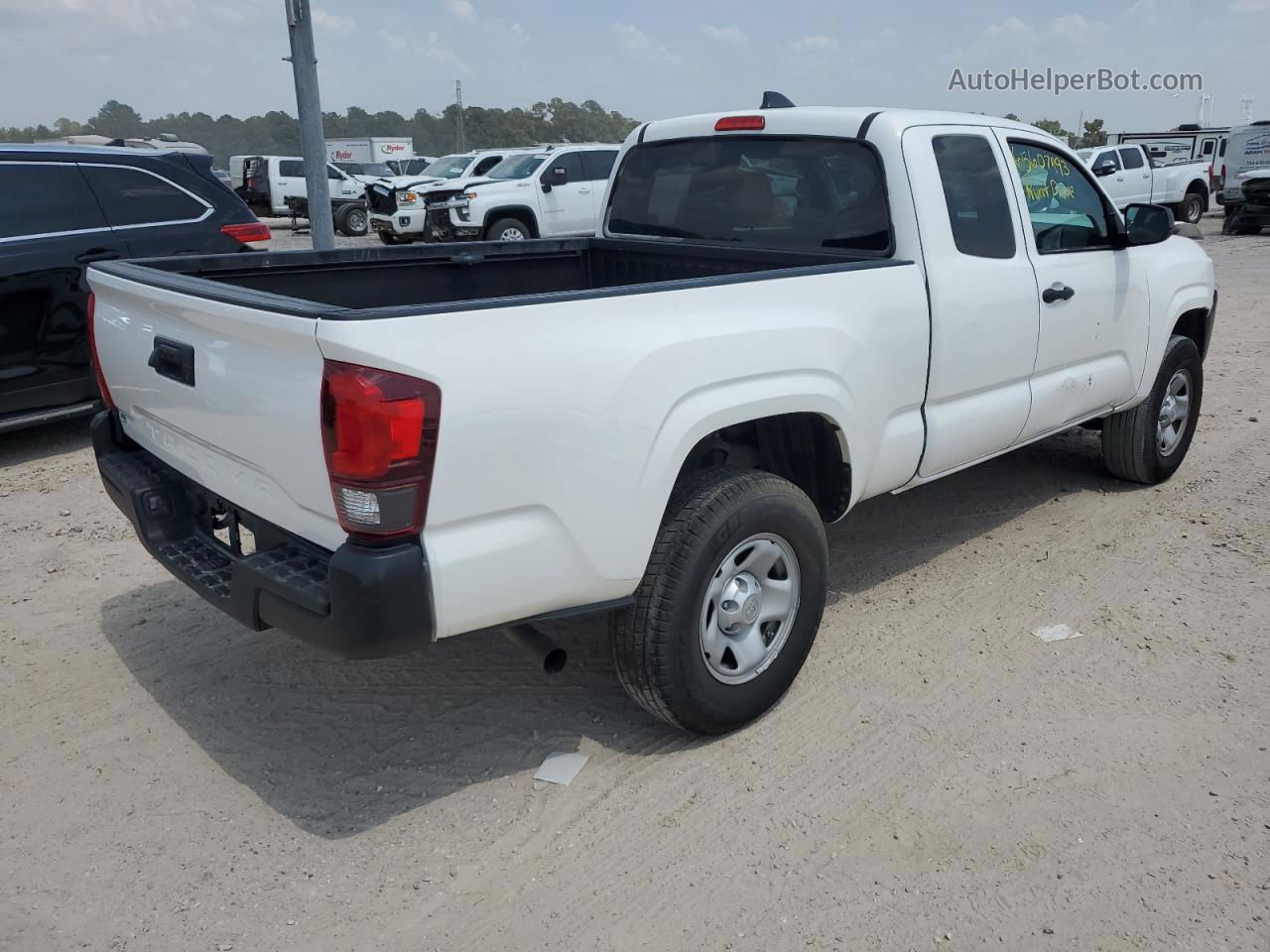 2021 Toyota Tacoma Access Cab Белый vin: 3TYRX5GN6MT016101