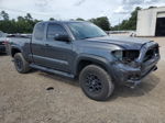 2021 Toyota Tacoma Access Cab Gray vin: 3TYRX5GN7MT005947