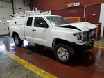 2021 Toyota Tacoma Access Cab White vin: 3TYRX5GN7MT025471