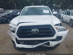 2020 Toyota Tacoma Sr White vin: 3TYRX5GN9LT001588