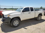 2020 Toyota Tacoma Access Cab White vin: 3TYRX5GNXLT000353