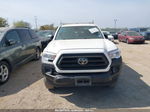 2021 Toyota Tacoma Sr White vin: 3TYRX5GNXMT011659