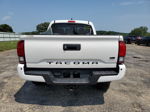 2020 Toyota Tacoma Access Cab White vin: 3TYRZ5CN0LT000054