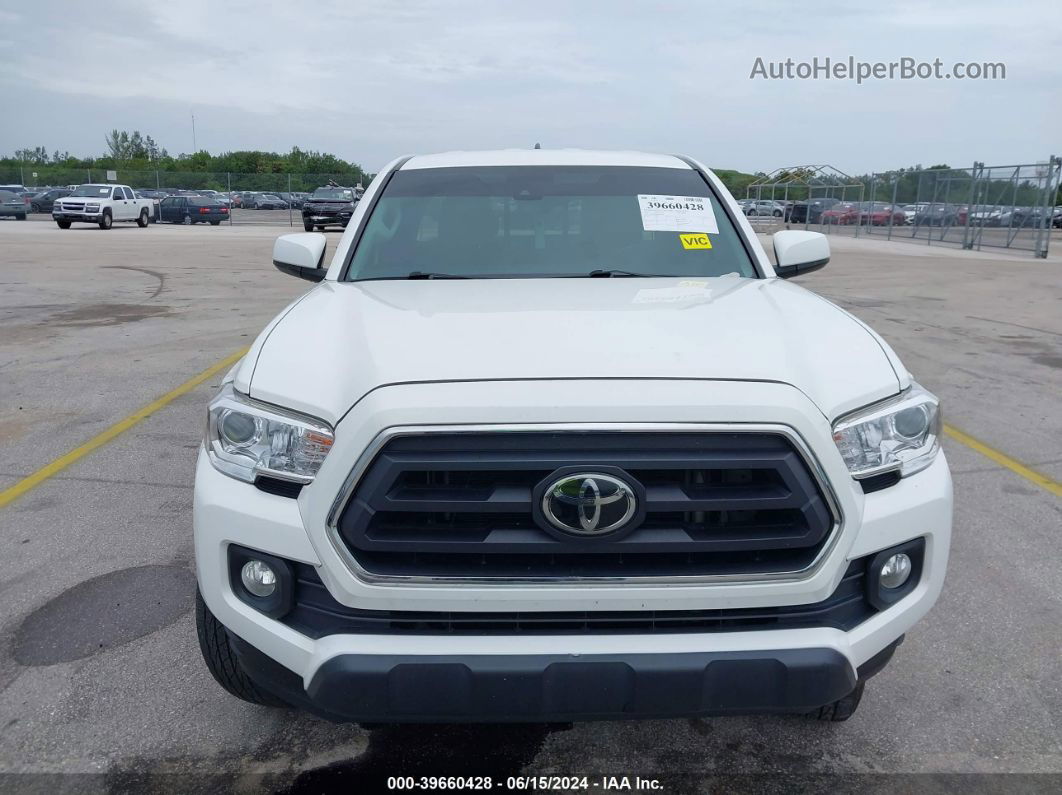 2020 Toyota Tacoma Access Cab/sr/sr5/trd Sport Белый vin: 3TYRZ5CN0LT002256