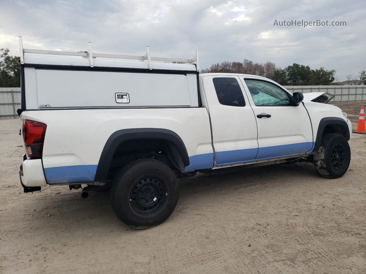 2021 Toyota Tacoma Access Cab Белый vin: 3TYRZ5CN2MT007802