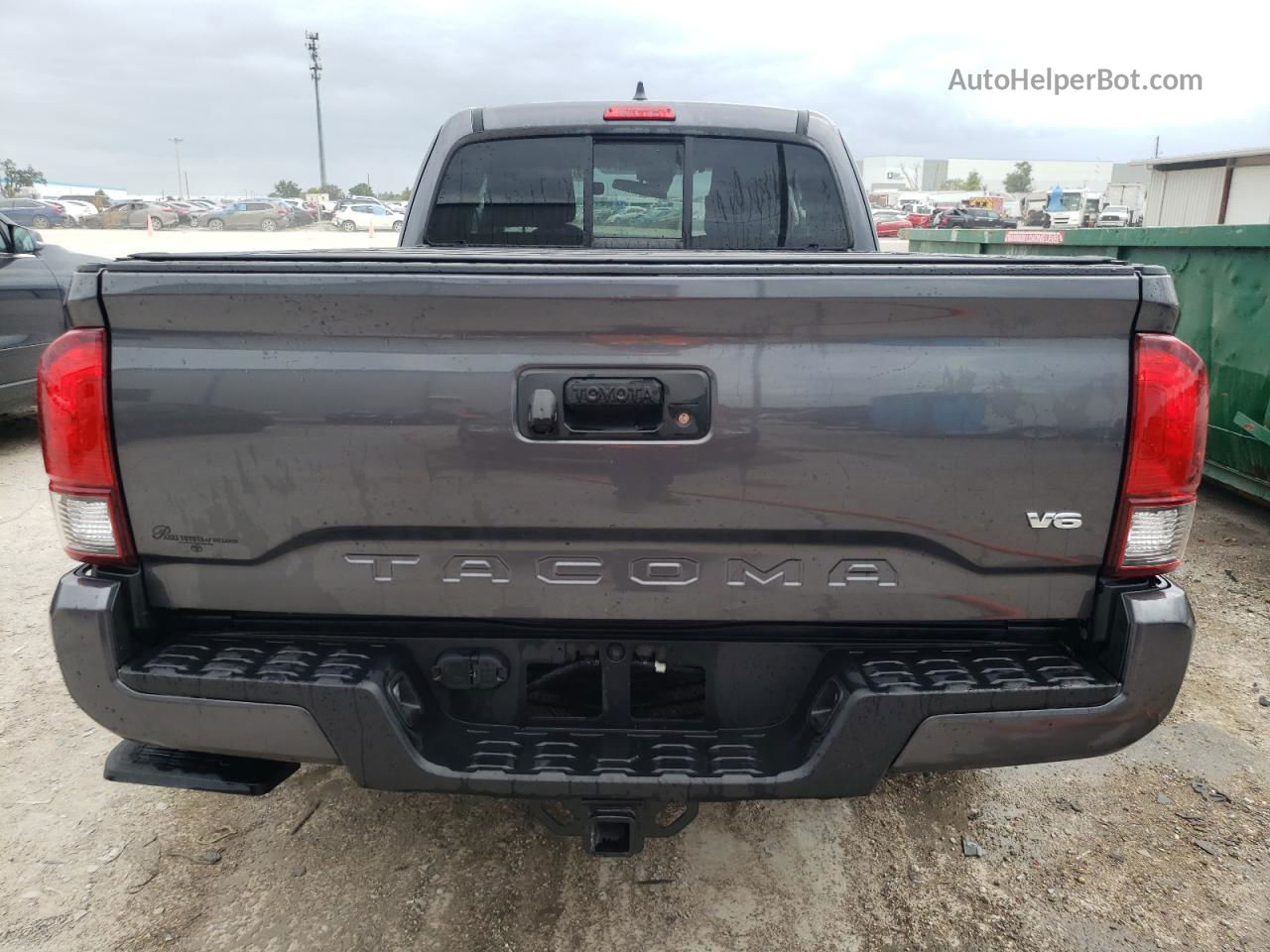 2021 Toyota Tacoma Access Cab Gray vin: 3TYRZ5CNXMT008146