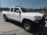 2020 Toyota Tacoma Sr White vin: 3TYSX5EN0LT000978