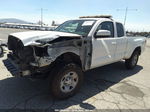 2020 Toyota Tacoma Sr White vin: 3TYSX5EN0LT000978