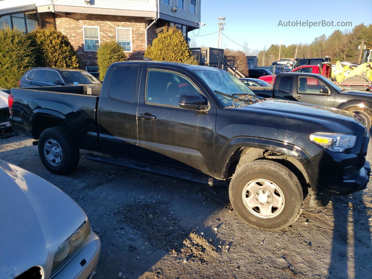 2020 Toyota Tacoma Access Cab Black vin: 3TYSX5EN0LT001791