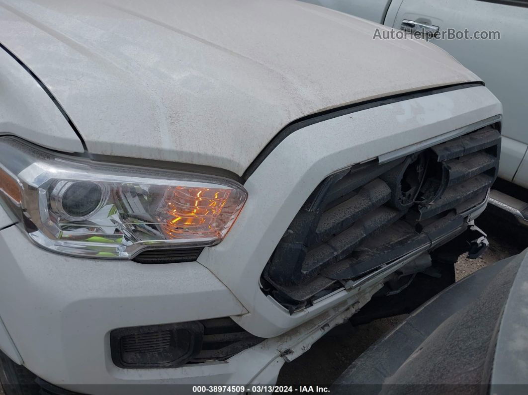 2021 Toyota Tacoma Sr5 Белый vin: 3TYSX5EN0MT010234