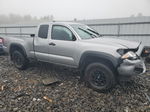 2020 Toyota Tacoma Access Cab Silver vin: 3TYSX5EN1LT000116