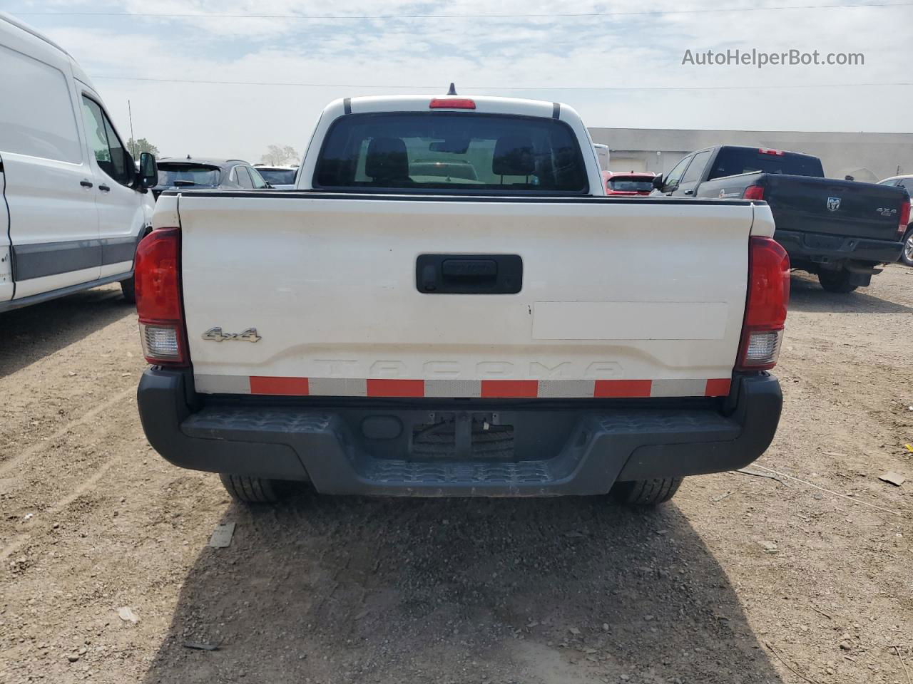 2020 Toyota Tacoma Access Cab Белый vin: 3TYSX5EN1LT001248