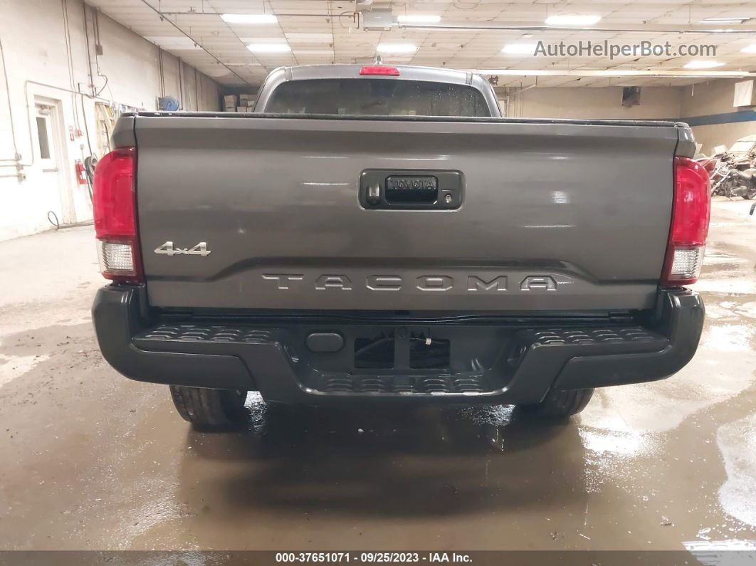 2021 Toyota Tacoma Sr Gray vin: 3TYSX5EN5MT004235