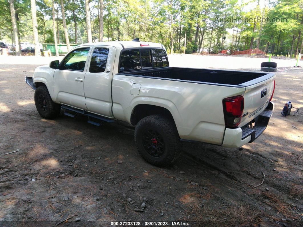 2021 Toyota Tacoma 4wd Sr/sr5 White vin: 3TYSX5EN5MT009824