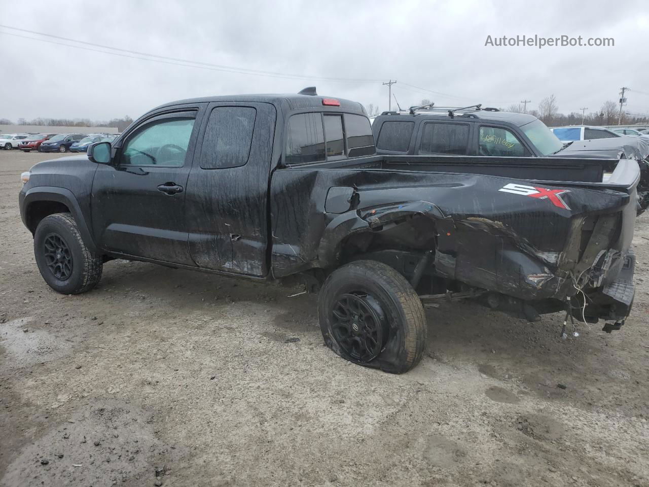 2020 Toyota Tacoma Access Cab Угольный vin: 3TYSX5EN6LT002654