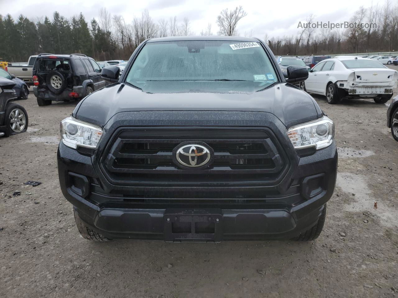 2020 Toyota Tacoma Access Cab Угольный vin: 3TYSX5EN6LT002654