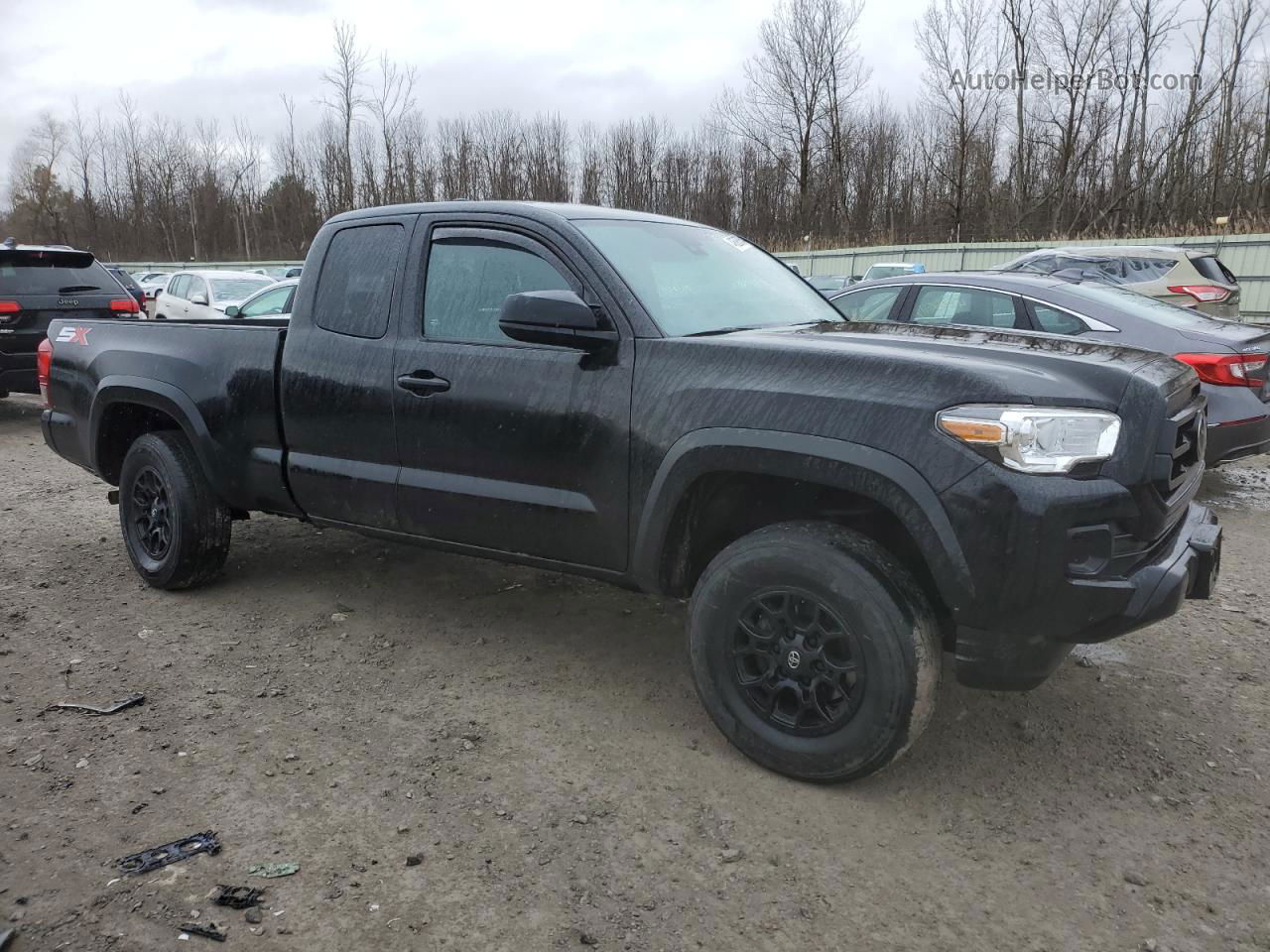 2020 Toyota Tacoma Access Cab Угольный vin: 3TYSX5EN6LT002654