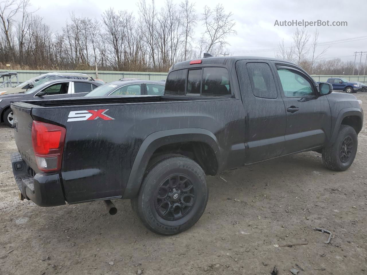 2020 Toyota Tacoma Access Cab Угольный vin: 3TYSX5EN6LT002654