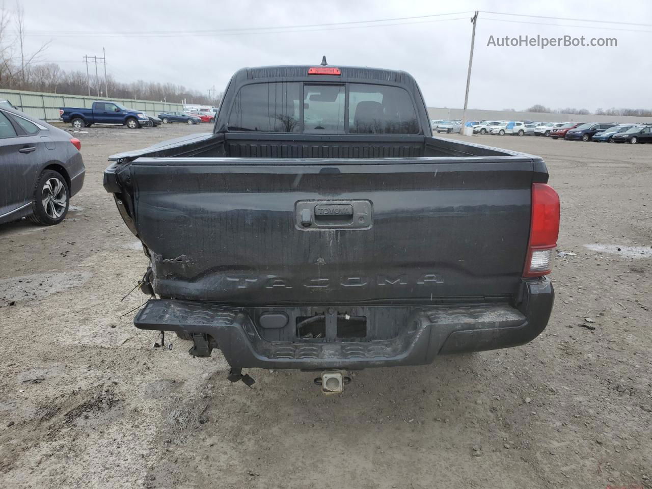 2020 Toyota Tacoma Access Cab Charcoal vin: 3TYSX5EN6LT002654