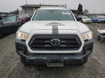 2021 Toyota Tacoma Access Cab White vin: 3TYSX5EN7MT006178