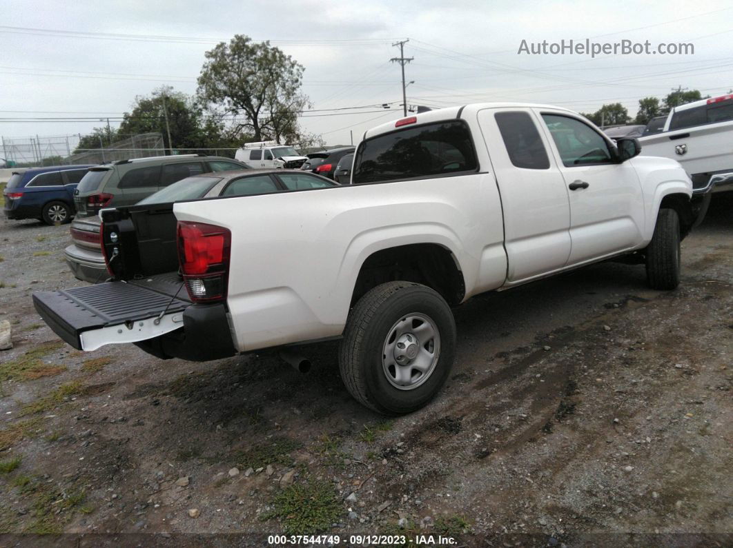 2021 Toyota Tacoma 4wd Sr/sr5 Белый vin: 3TYSX5EN8MT006660