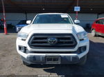 2021 Toyota Tacoma Sr White vin: 3TYSX5EN9MT004562