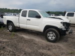 2021 Toyota Tacoma Access Cab White vin: 3TYSX5EN9MT007784