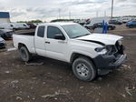 2021 Toyota Tacoma Access Cab White vin: 3TYSX5ENXMT006482