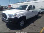 2021 Toyota Tacoma 4wd Sr/sr5 White vin: 3TYSX5ENXMT008927