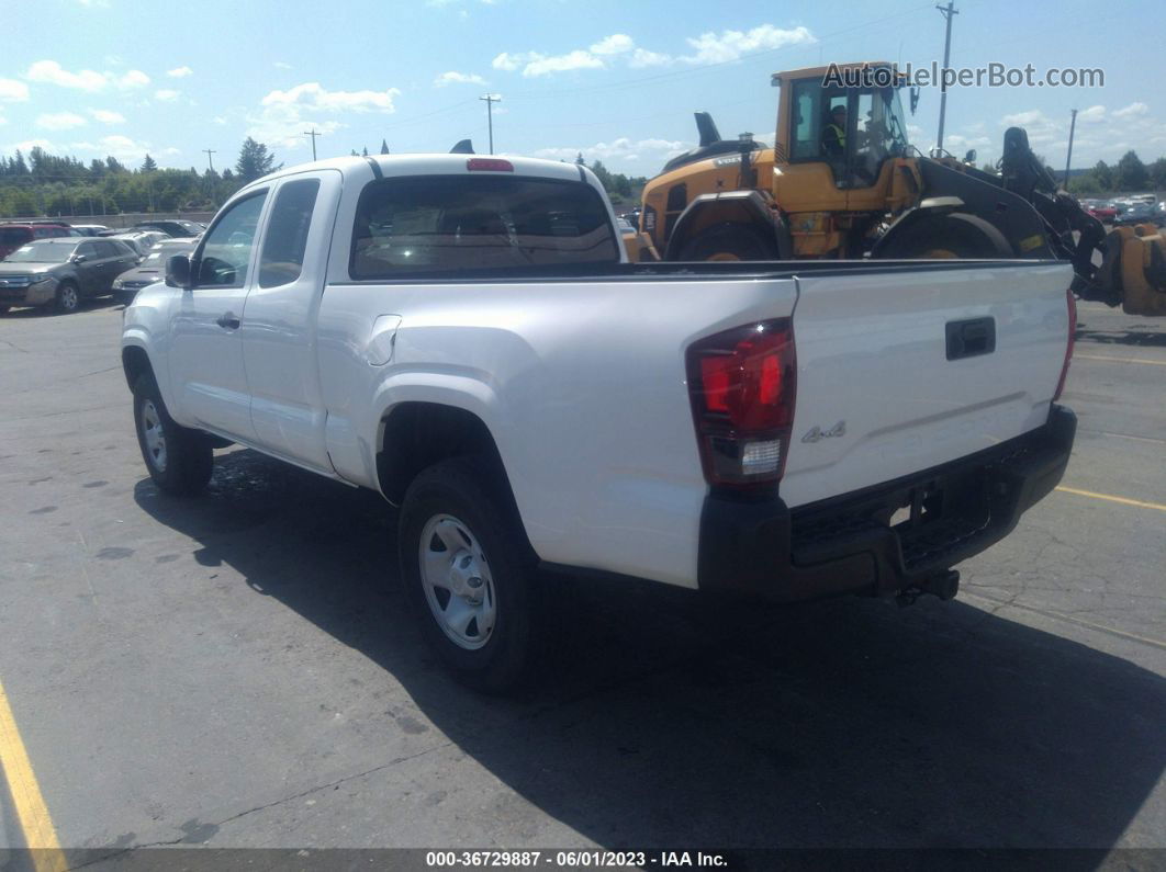 2021 Toyota Tacoma 4wd Sr/sr5 Белый vin: 3TYSX5ENXMT008927