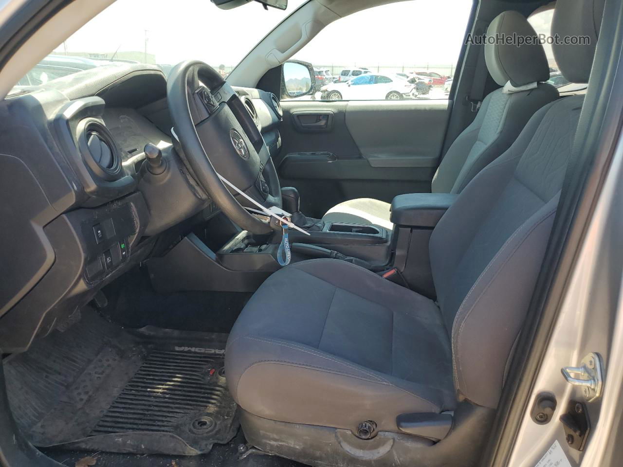 2021 Toyota Tacoma Access Cab Silver vin: 3TYSZ5AN0MT011402